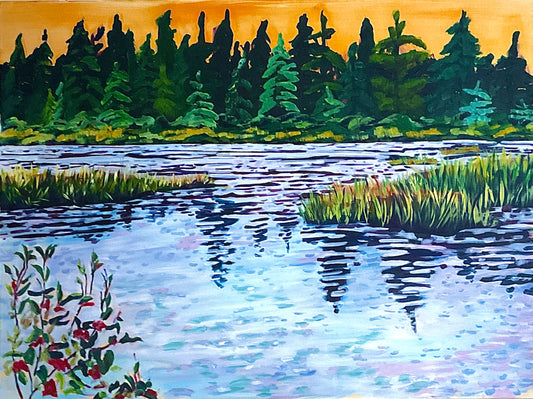 Mizzy Lake Upclose