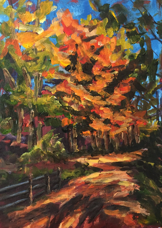 Study for Wilket Creek Path