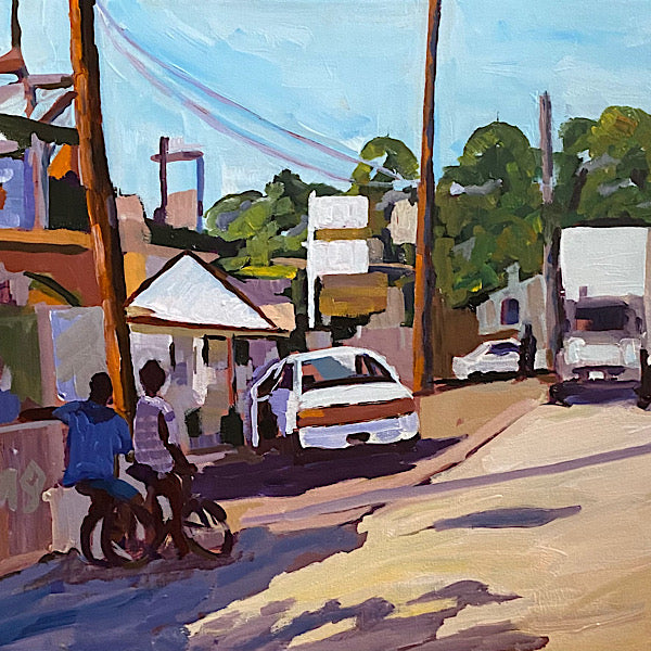 Roadside Life on the way to Ocho Rios, Jamaica. Limited Edition print
