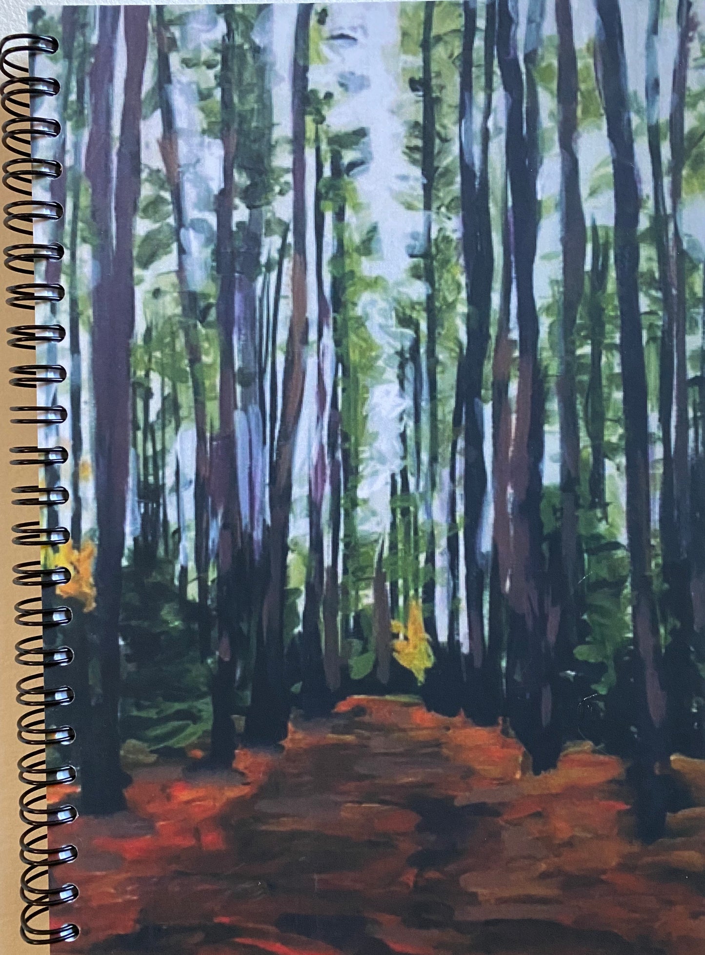 Tremblant Forest Path Sketchbook